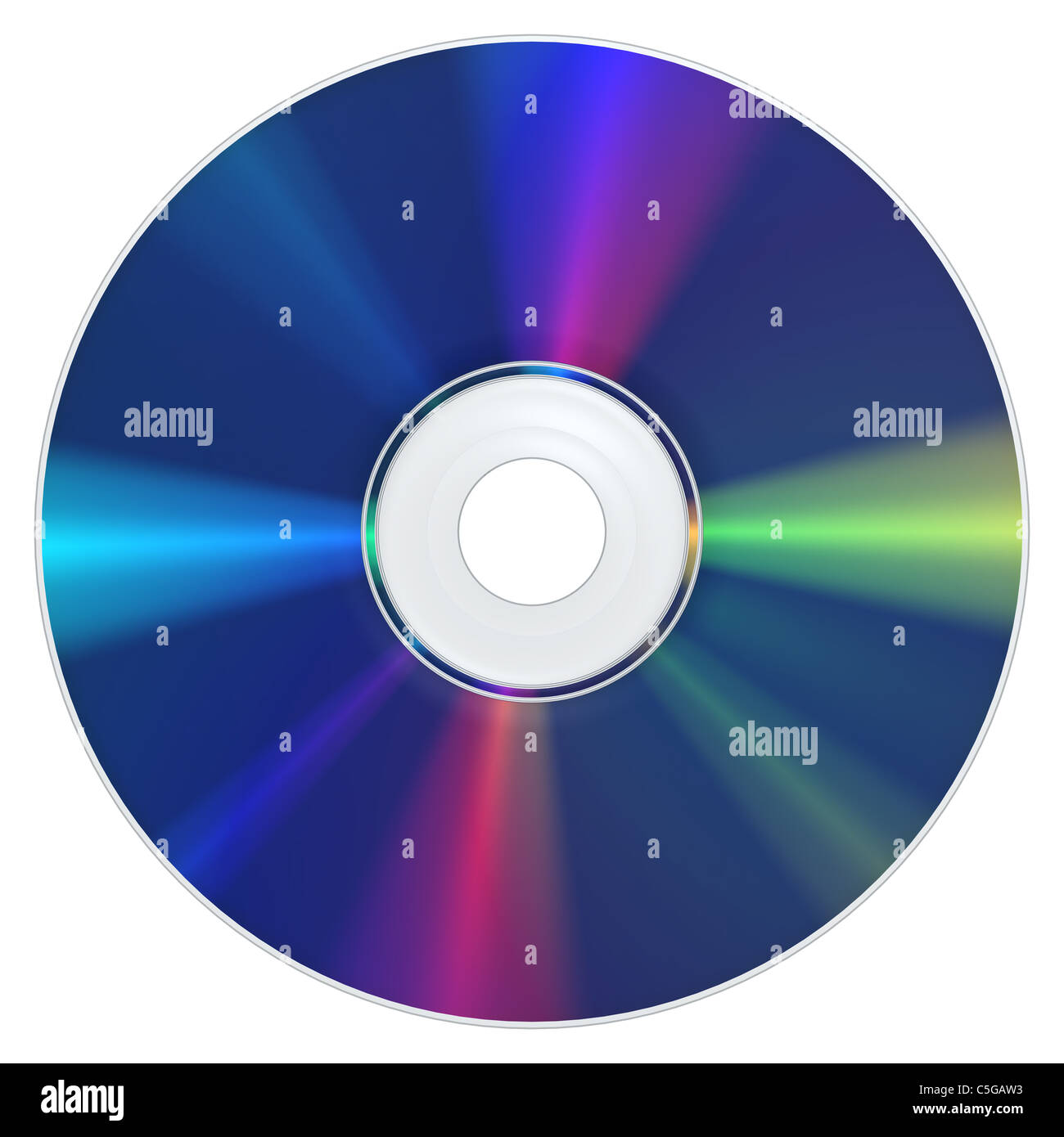 A Bluray Disc with the typical appearance Stock Photo Alamy