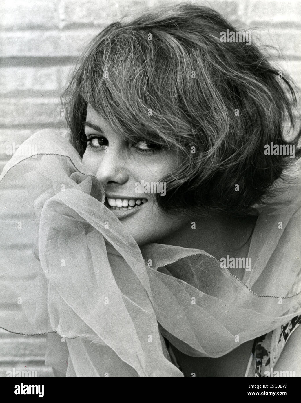CLAUDIA CARDINALE Italian Tunisian film actress about 1968 Stock Photo ...