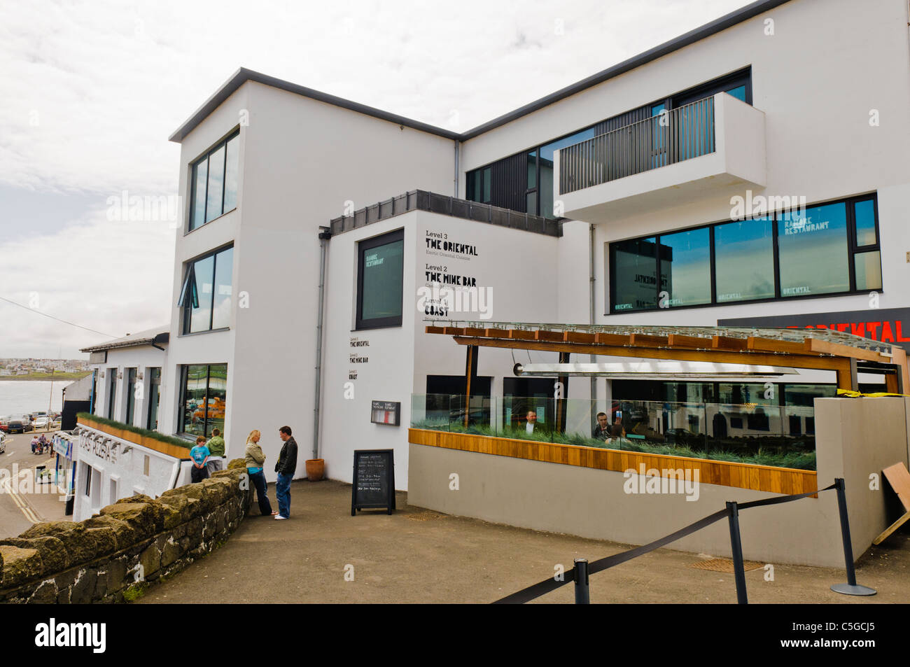 Ramore Wine Bar and Restaurant, Portrush Stock Photo Alamy