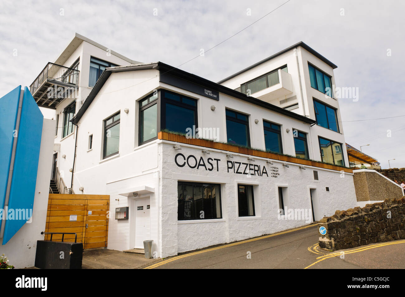 Ramore Wine Bar and Restaurant, Portrush Stock Photo Alamy