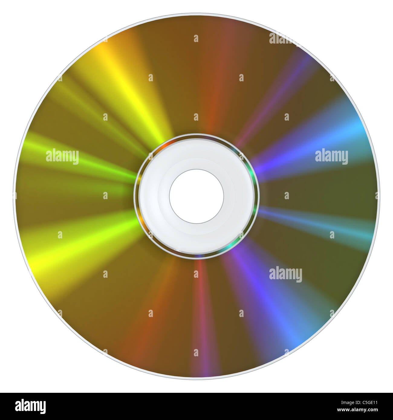 A DVD Disc with the typical appearance Stock Photo Alamy