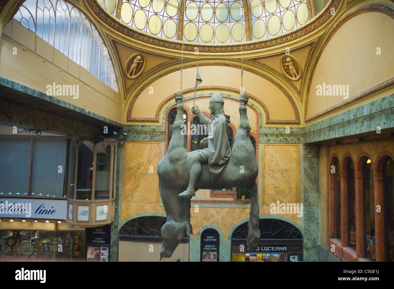 Lucerna passage prague hires stock photography and images Alamy