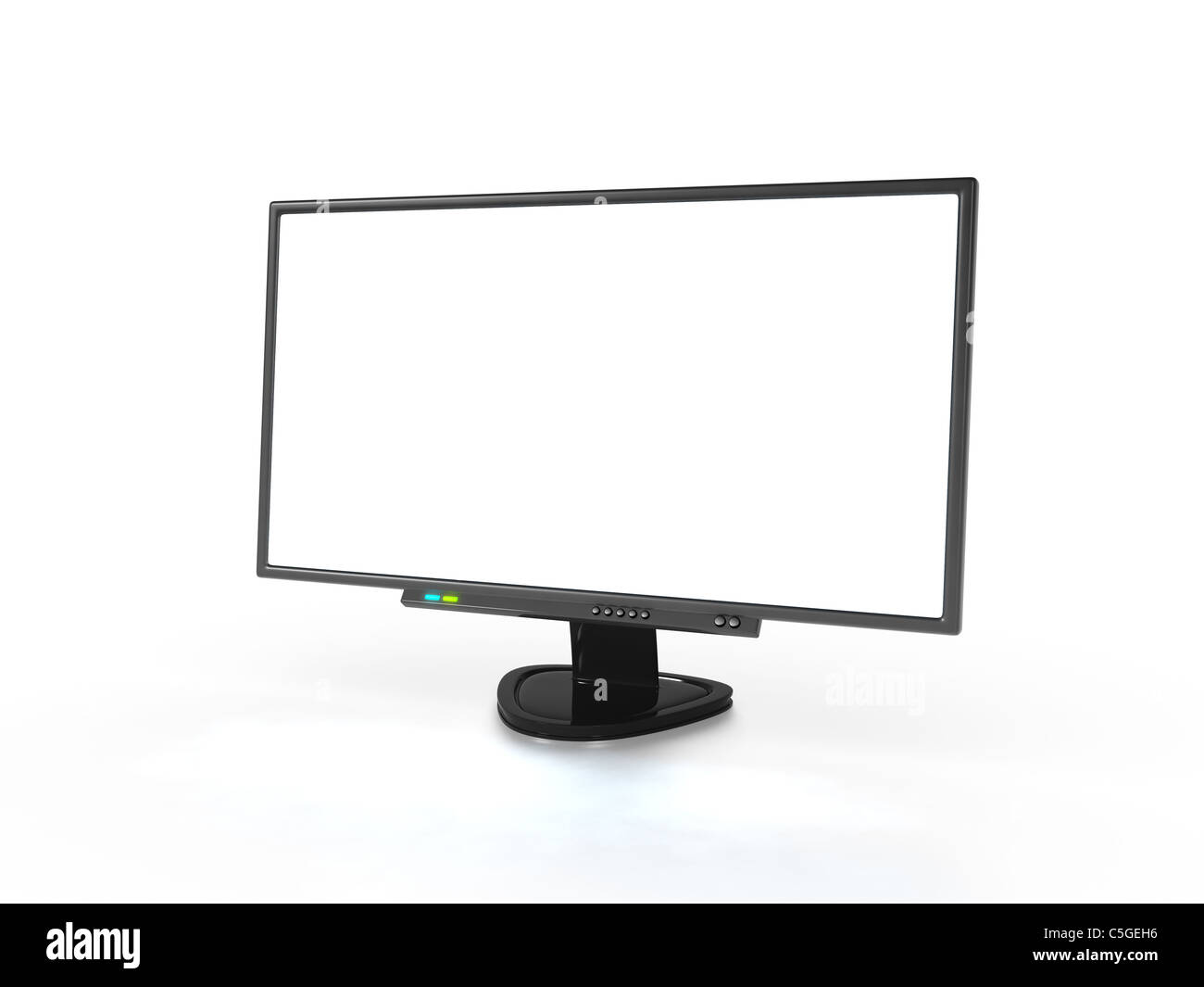 A Wide Screen Monitor Stock Photo - Alamy