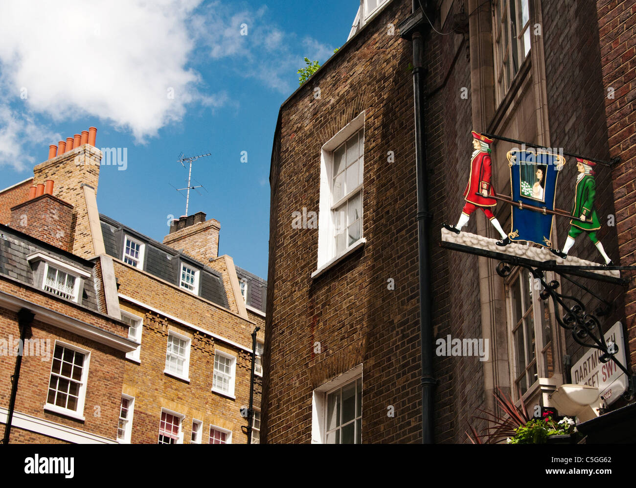 Two Chairmen, traditional pub and restaurant, Whitehall, London, UK