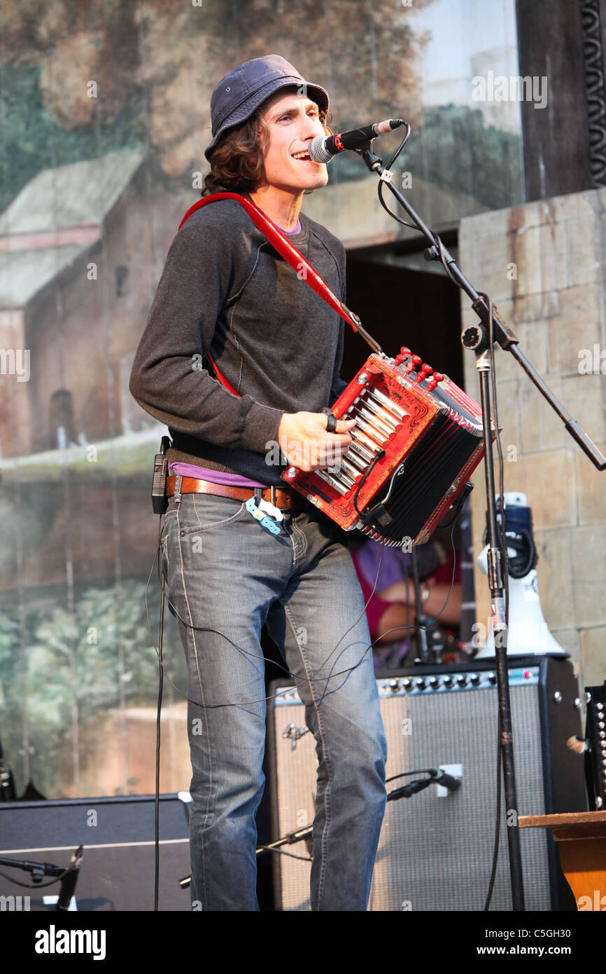 Mama Rosin play at the Larmer Tree Festival 2011, UK Stock Photo