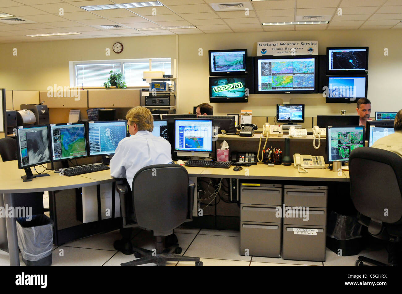 NOAA Weather Service Station Doppler Radar Station Ruskin Florida