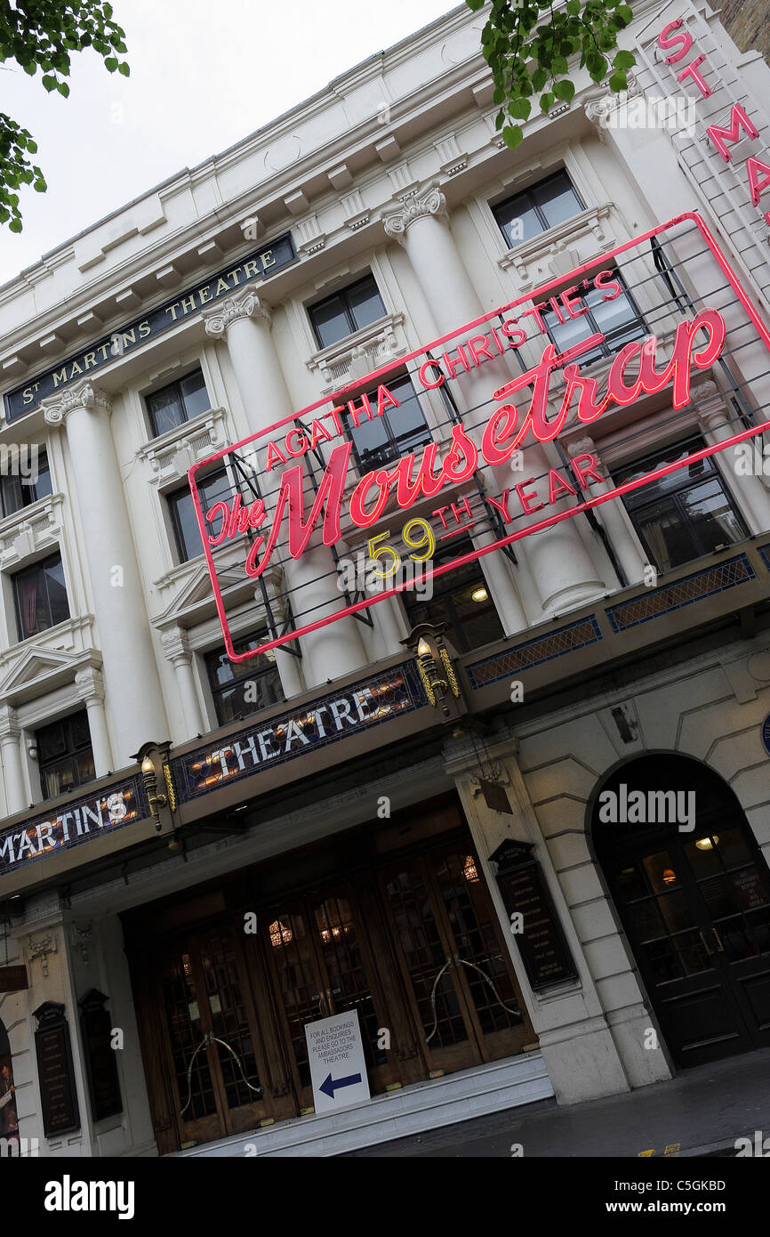 ST MARTINS THEATRE,viewed here in West Street currently showing the ...