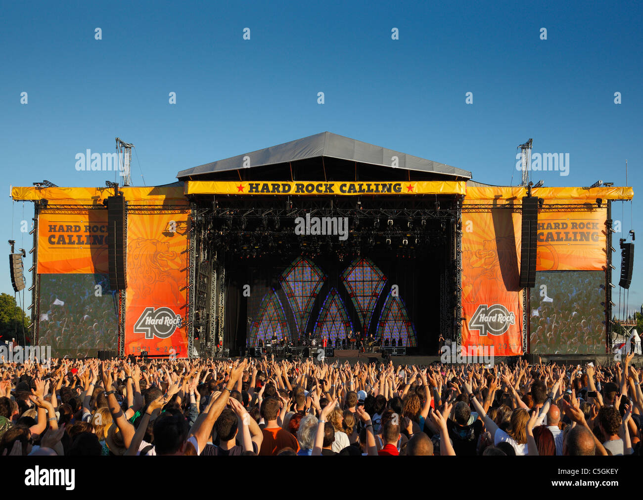 Hard Rock Calling concert, Hyde Park, London, England, UK Stock Photo