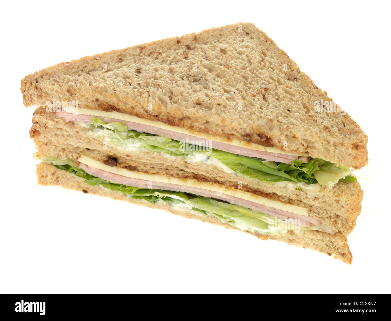 Ham Cheese And Pickle Sandwich High Resolution Stock Photography and