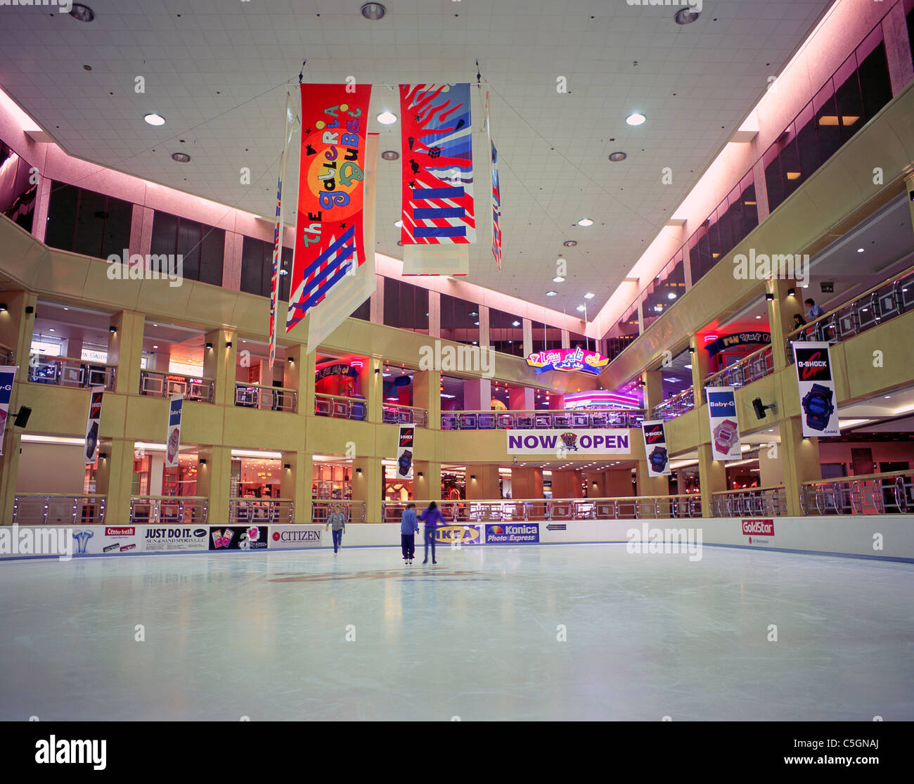 Ice skating rink in Galleria Shopping Mall, Al Khaleej Road, Deira