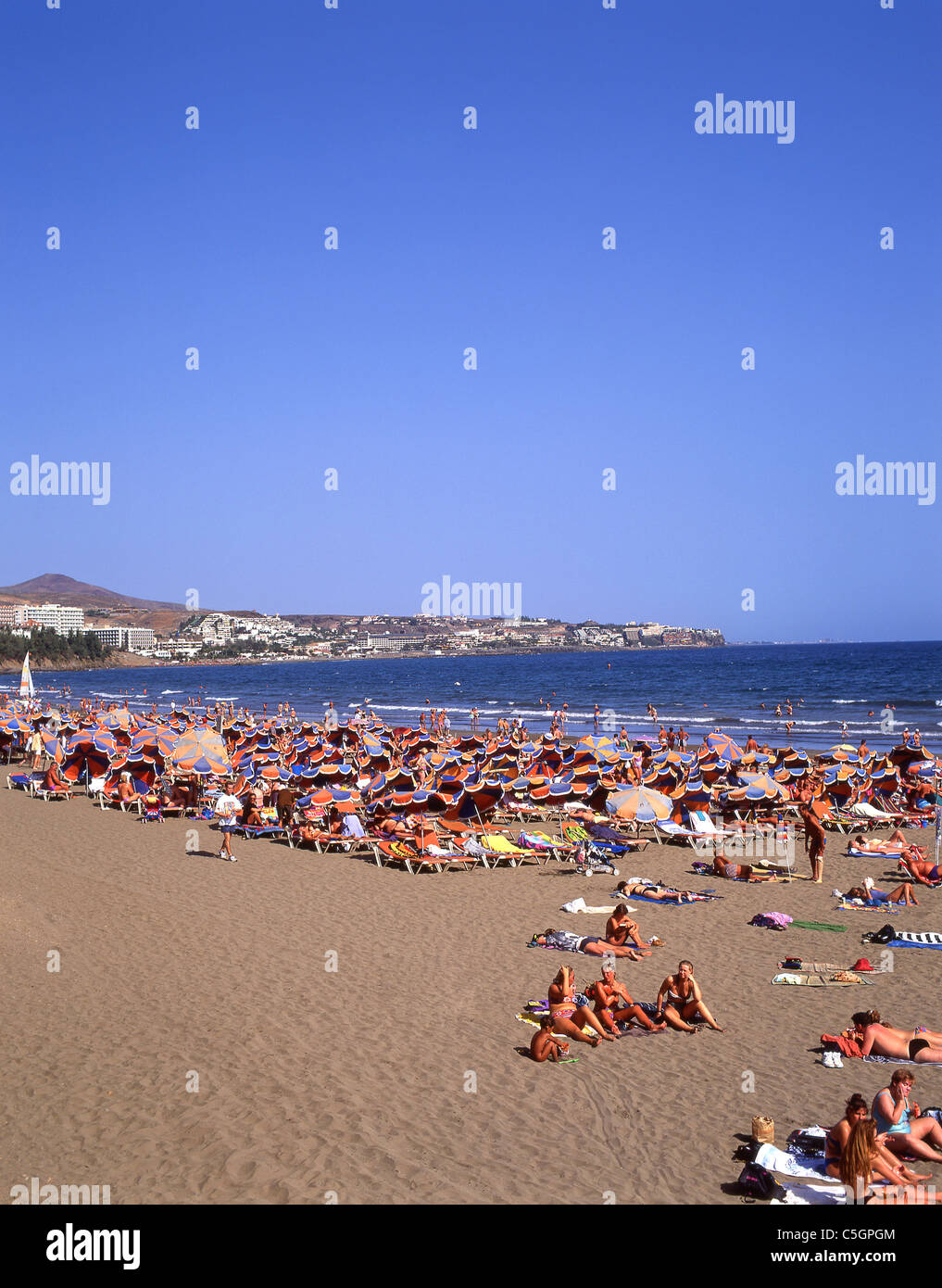 Play del Ingles, Gran Canaria, Canary Islands, Spain Stock Photo - Alamy