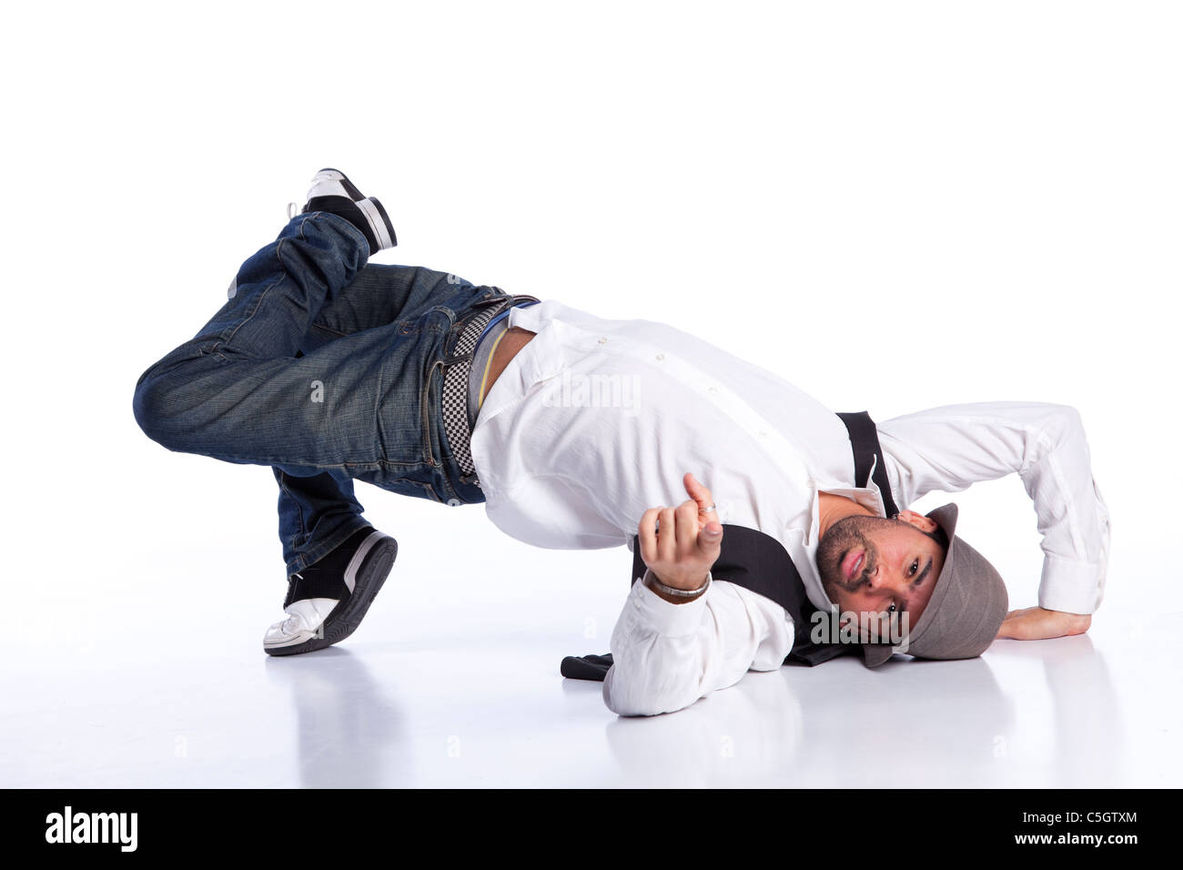 Specific Movements Rapper Hip hop dancer showing some movements Stock Photo - Alamy
