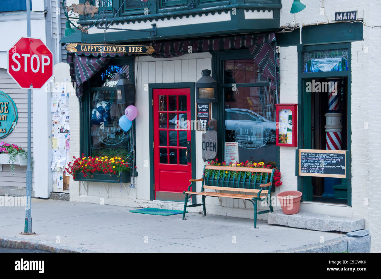 Camden maine restaurant hires stock photography and images Alamy