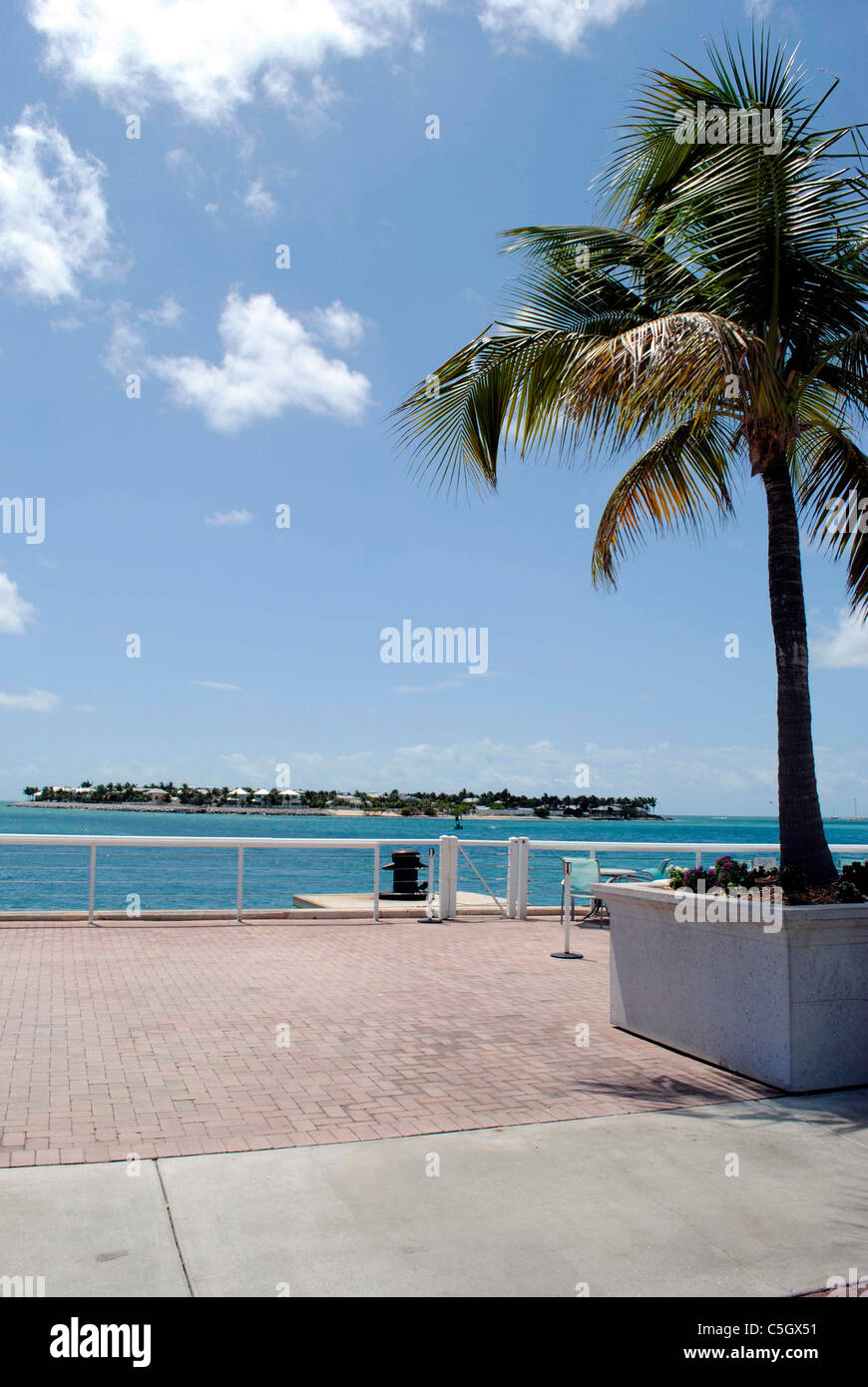 Mallory Square key West Florida Stock Photo