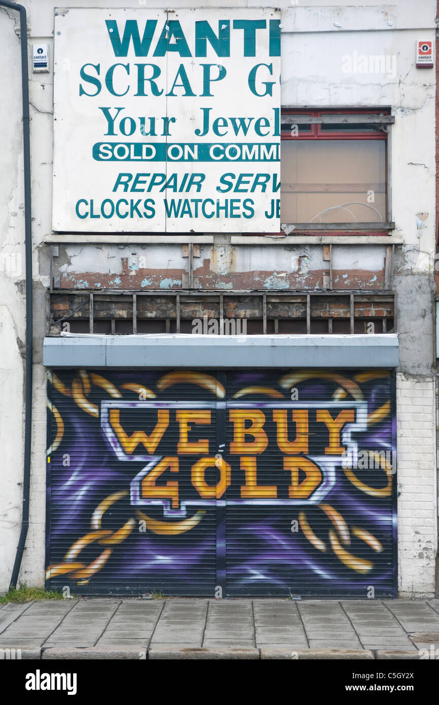 Shop on Lower Newtownards Road, East Belfast Stock Photo