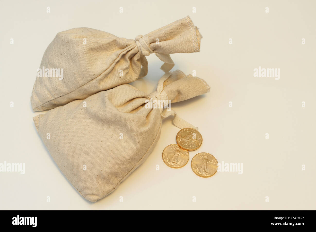 Bag of gold coins hires stock photography and images Alamy