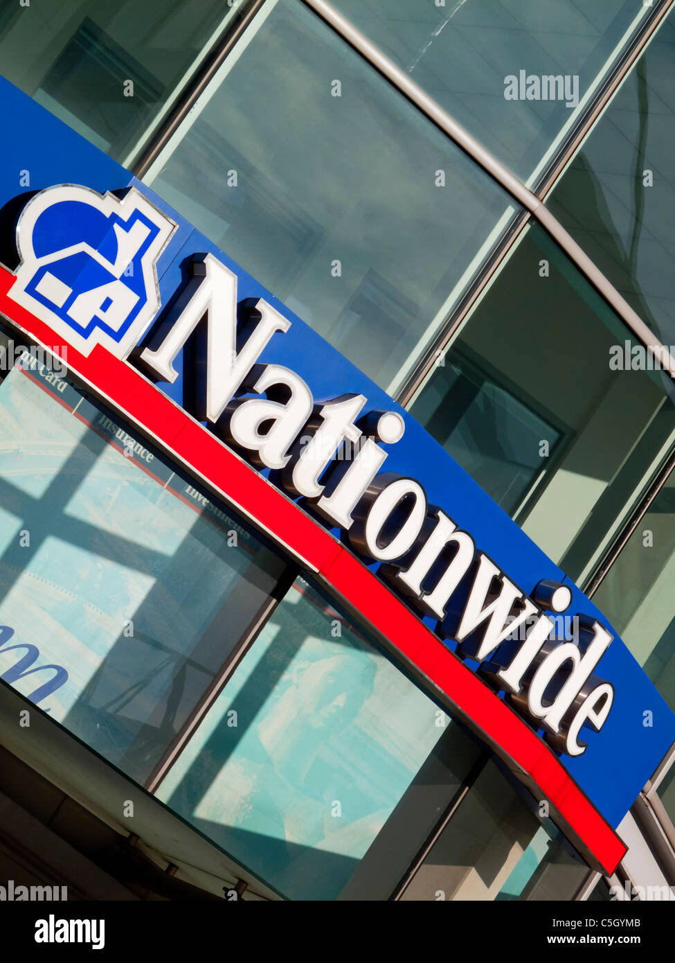 Nationwide Building Society branch in Birmingham England UK Stock Photo