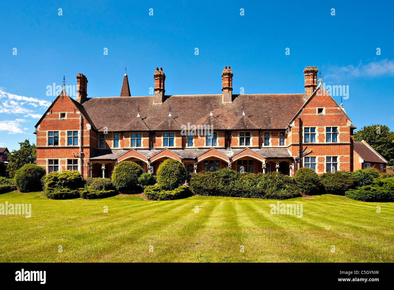 The Almshouses at Faversham in Kent Stock Photo Alamy