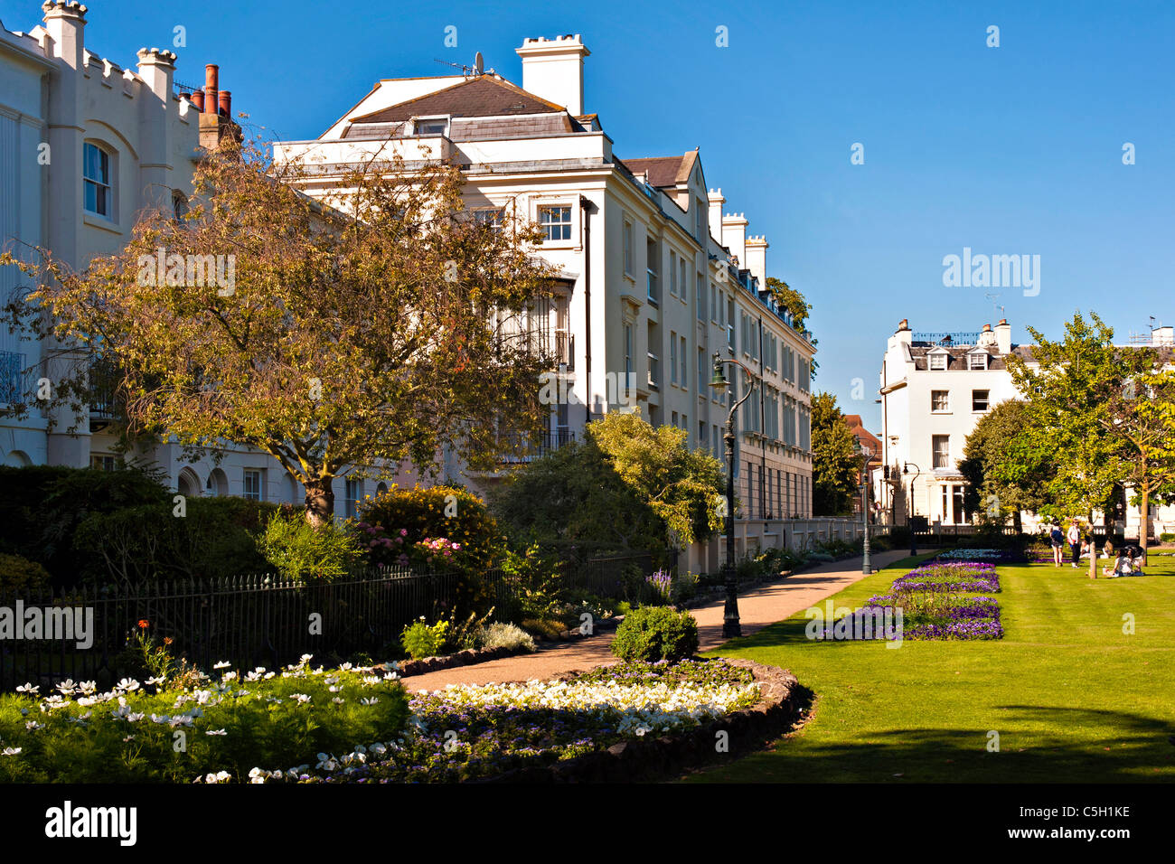 Dane John Gardens in Canterbury, Kent Stock Photo Alamy