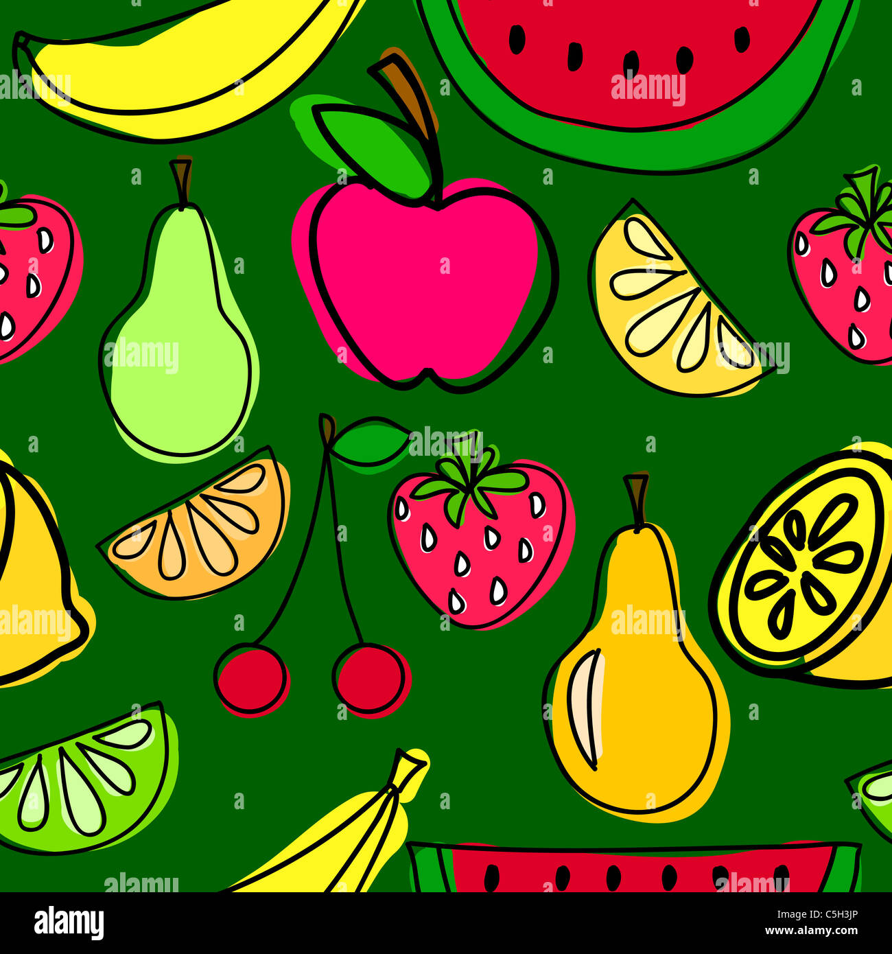 Fruit background - seamless - exclusive to Alamy Stock Photo - Alamy