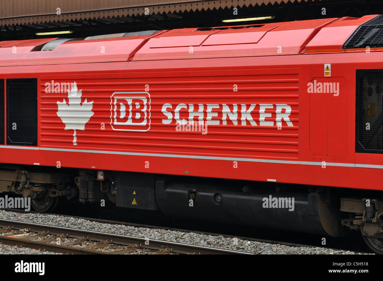 DB Schenker class 67 diesel locomotive Stock Photo