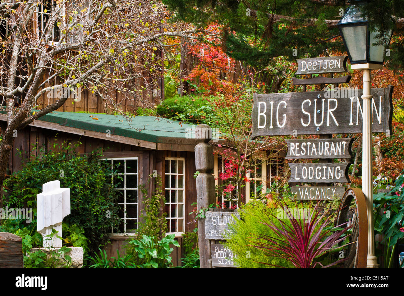 The Big Sur Inn, Big Sur, California Stock Photo - Alamy