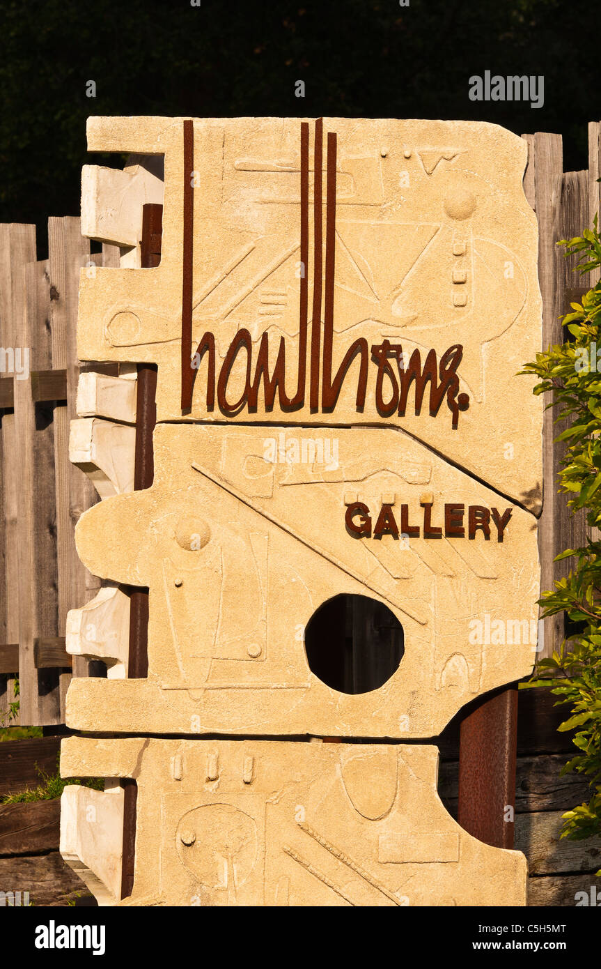 Hawthorne Gallery, Big Sur, California Stock Photo Alamy