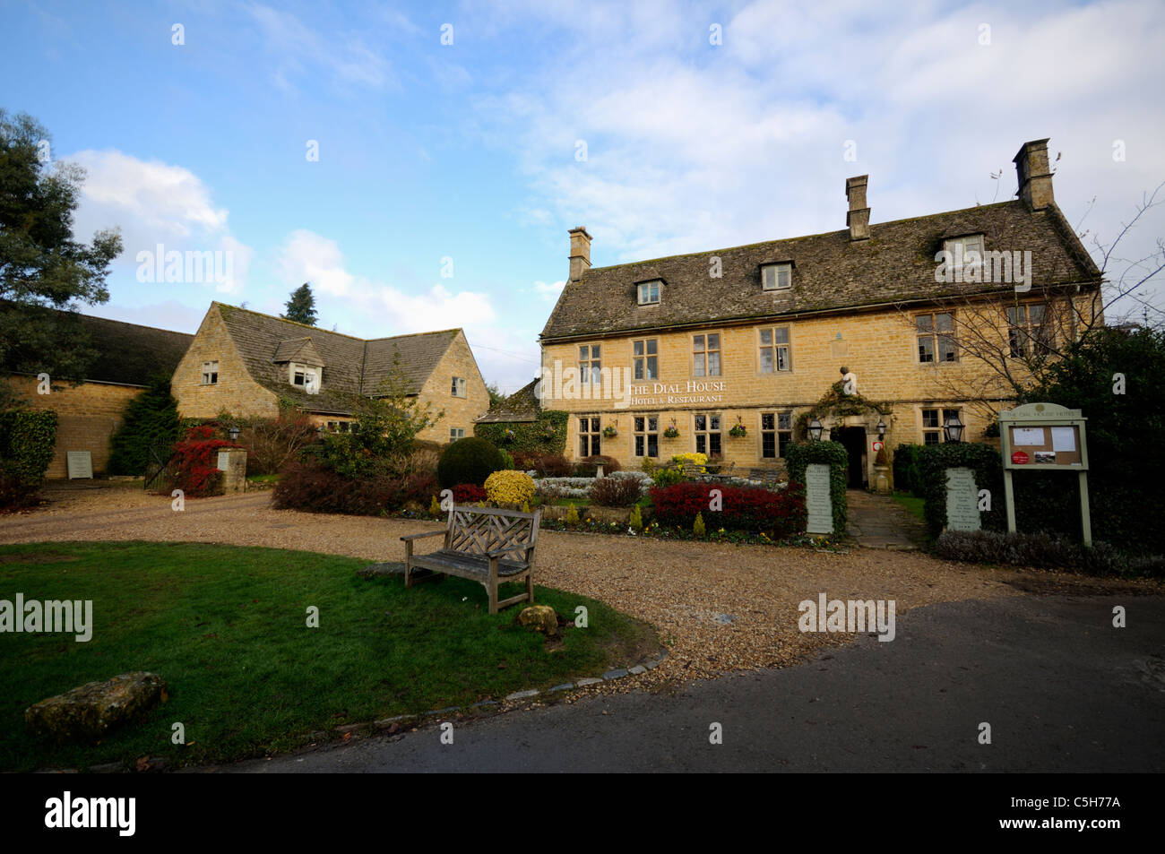 The Dial House Hotel at BourtonontheWater, Gloucestershire, England