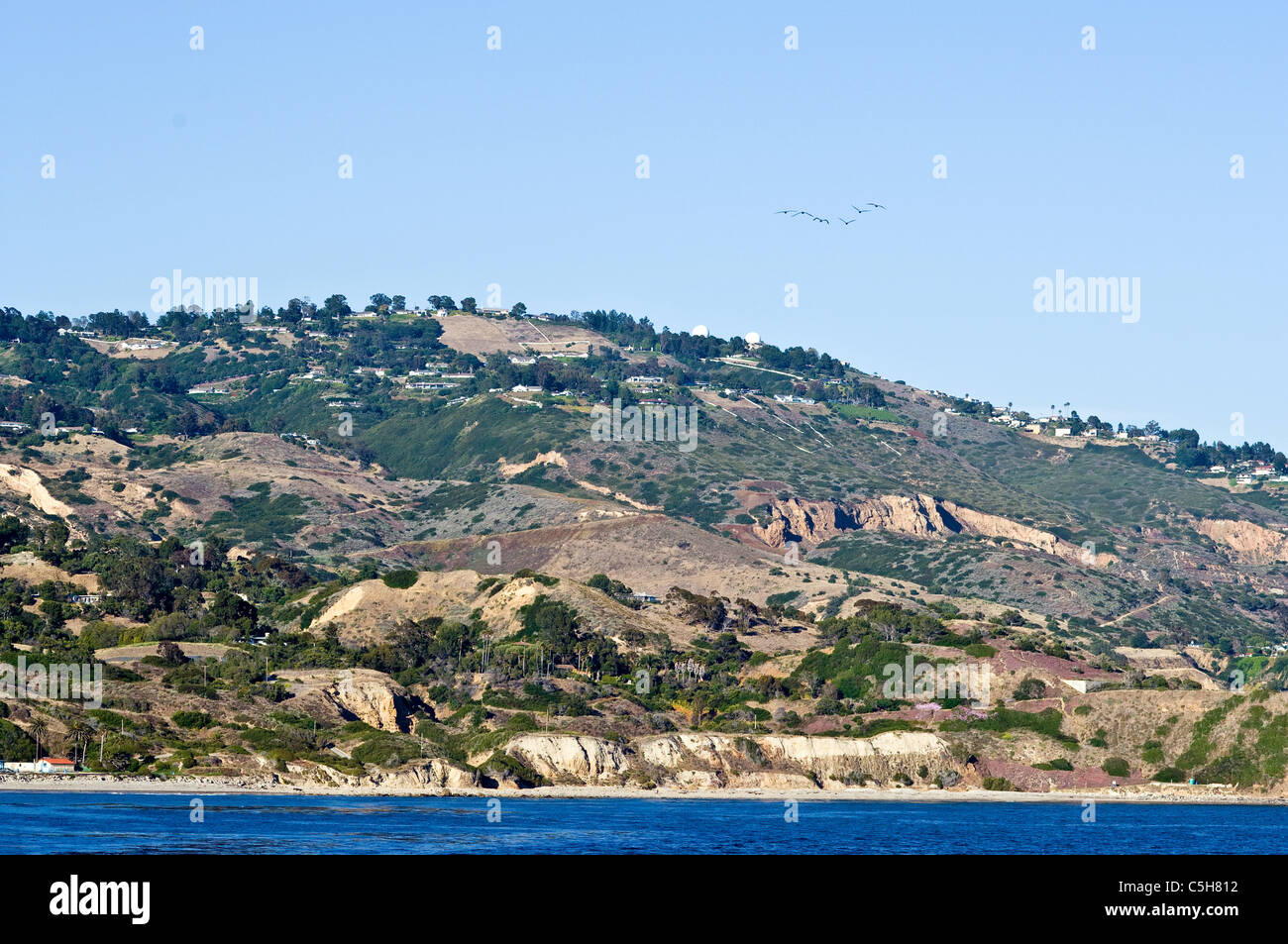 Rancho Palos Verdes, beach, south of Los Angeles, California, USA Stock