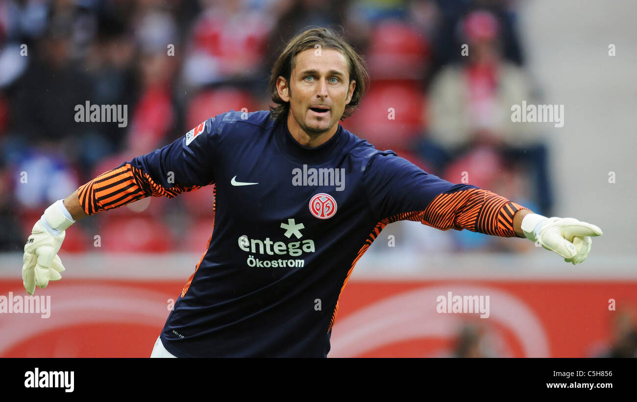 Torhueter Heinz Müller (Mainz05) Stock Photo
