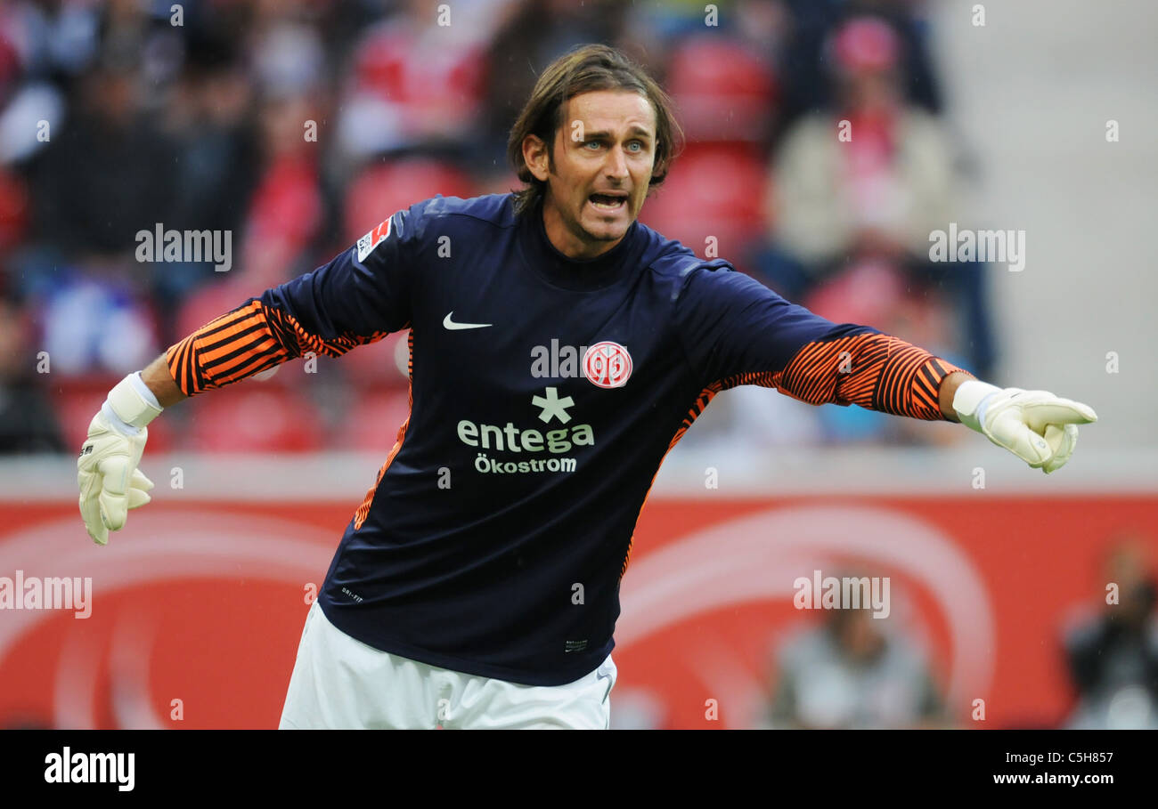 Torhueter Heinz Müller (Mainz05) Stock Photo