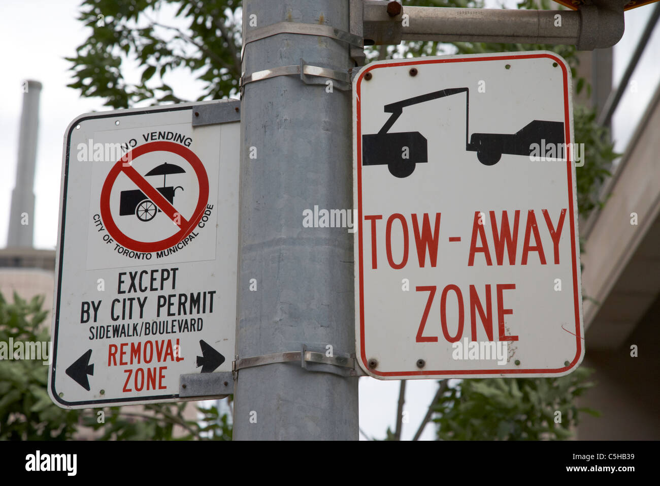 no parking traffic sign passo carrabile translation tow away zone Stock  Photo - Alamy