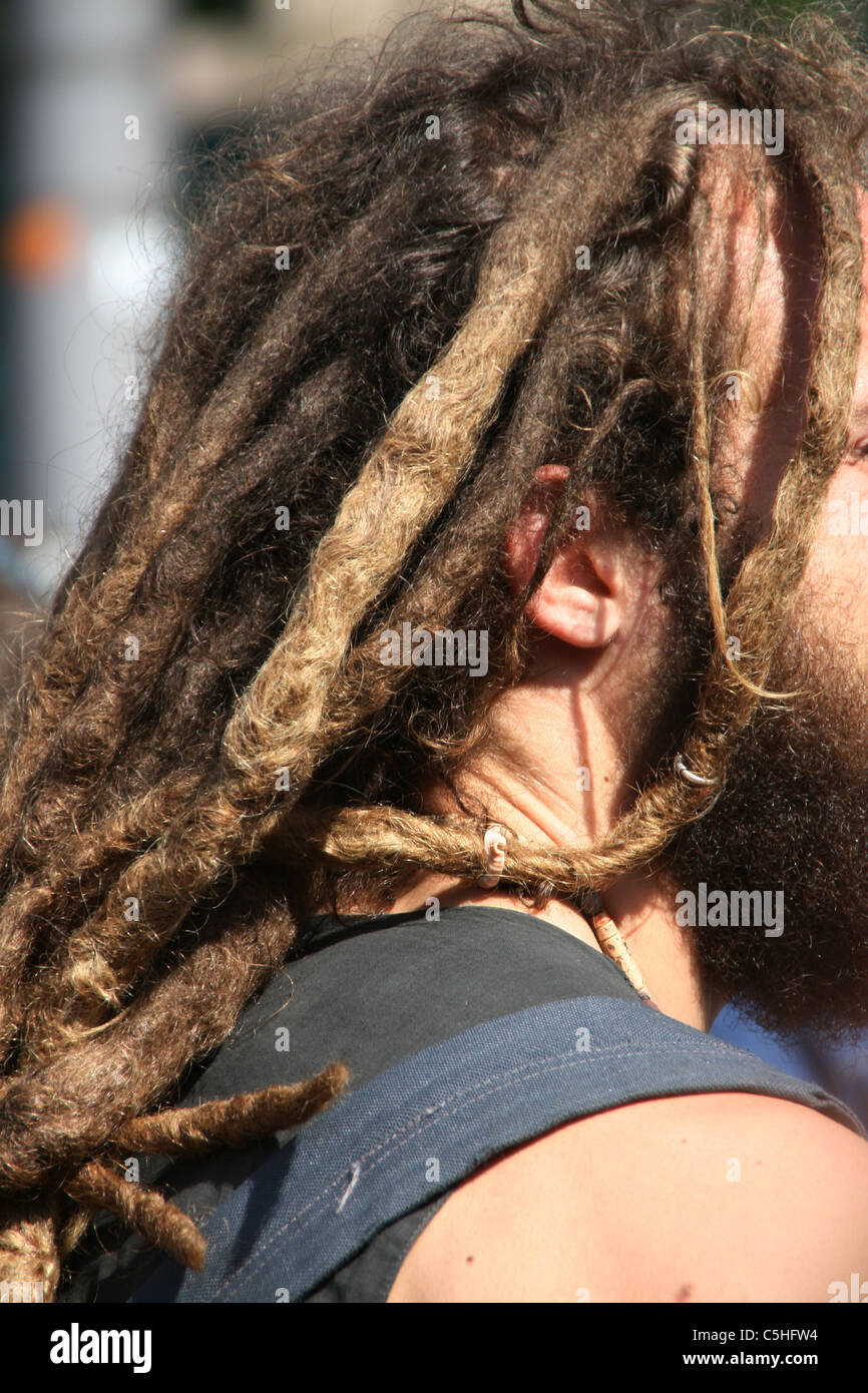 Dreadlocks hair abstract hi-res stock photography and images - Alamy