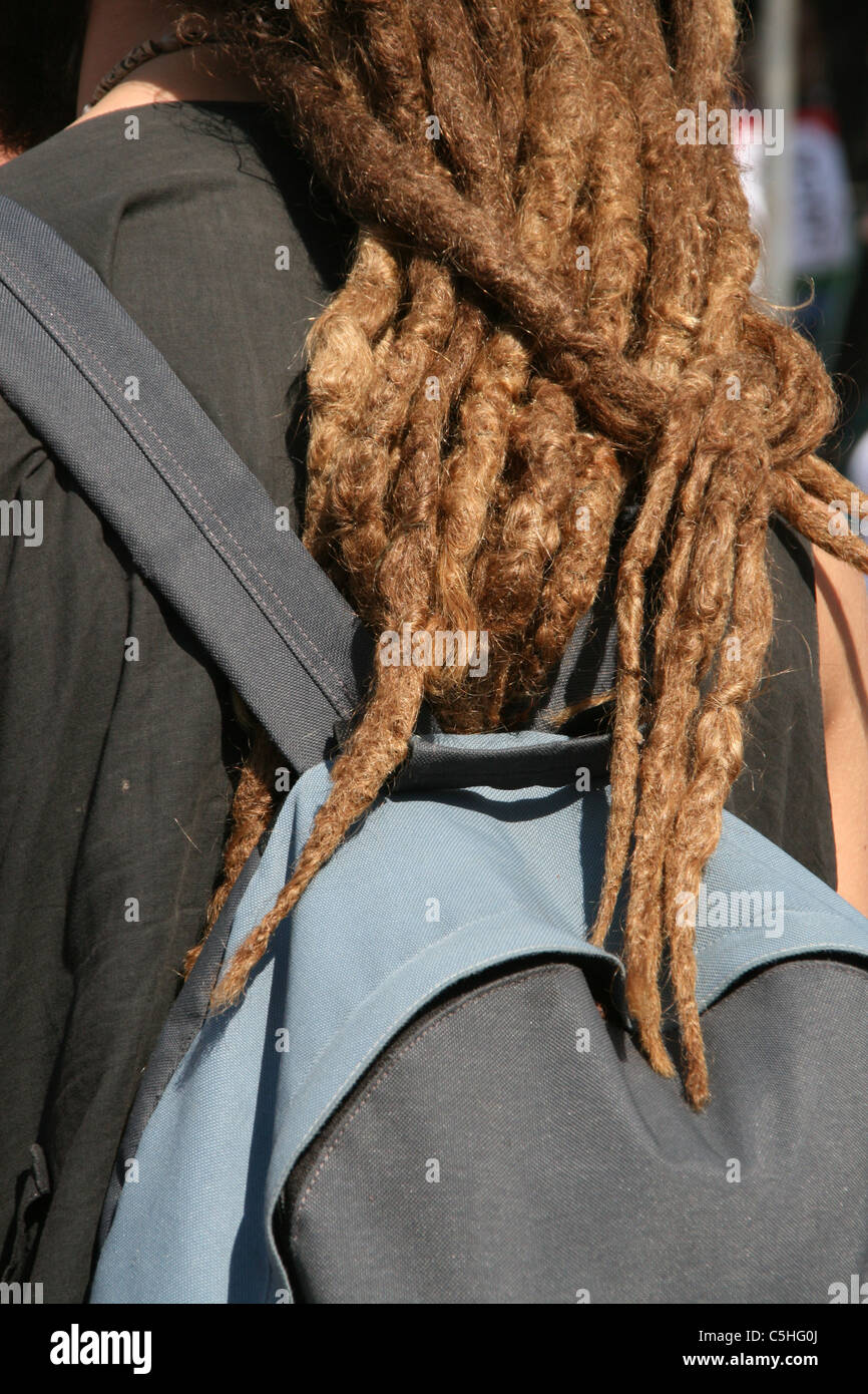 Dreadlocks hair abstract hi-res stock photography and images - Alamy