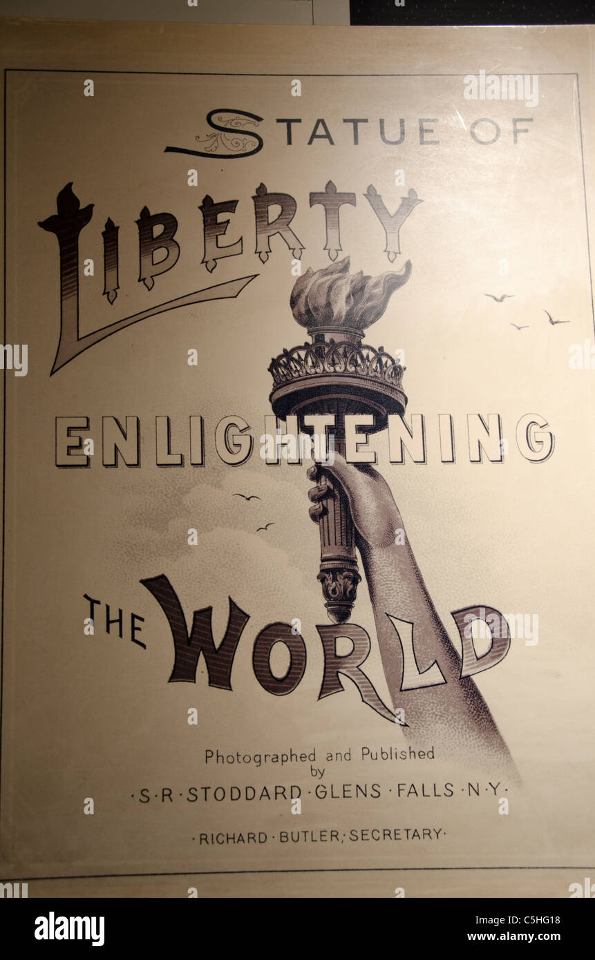 New York, Statue of Liberty National Monument, Pedestal Museum display — free download