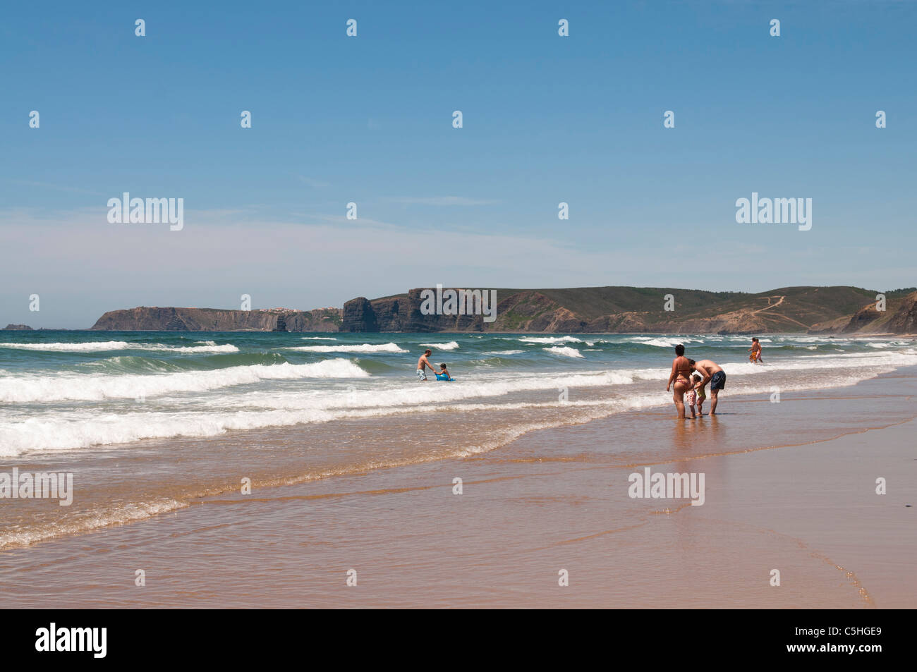 Praia de Vale Figueiras, Algarve, Portugal Stock Photo