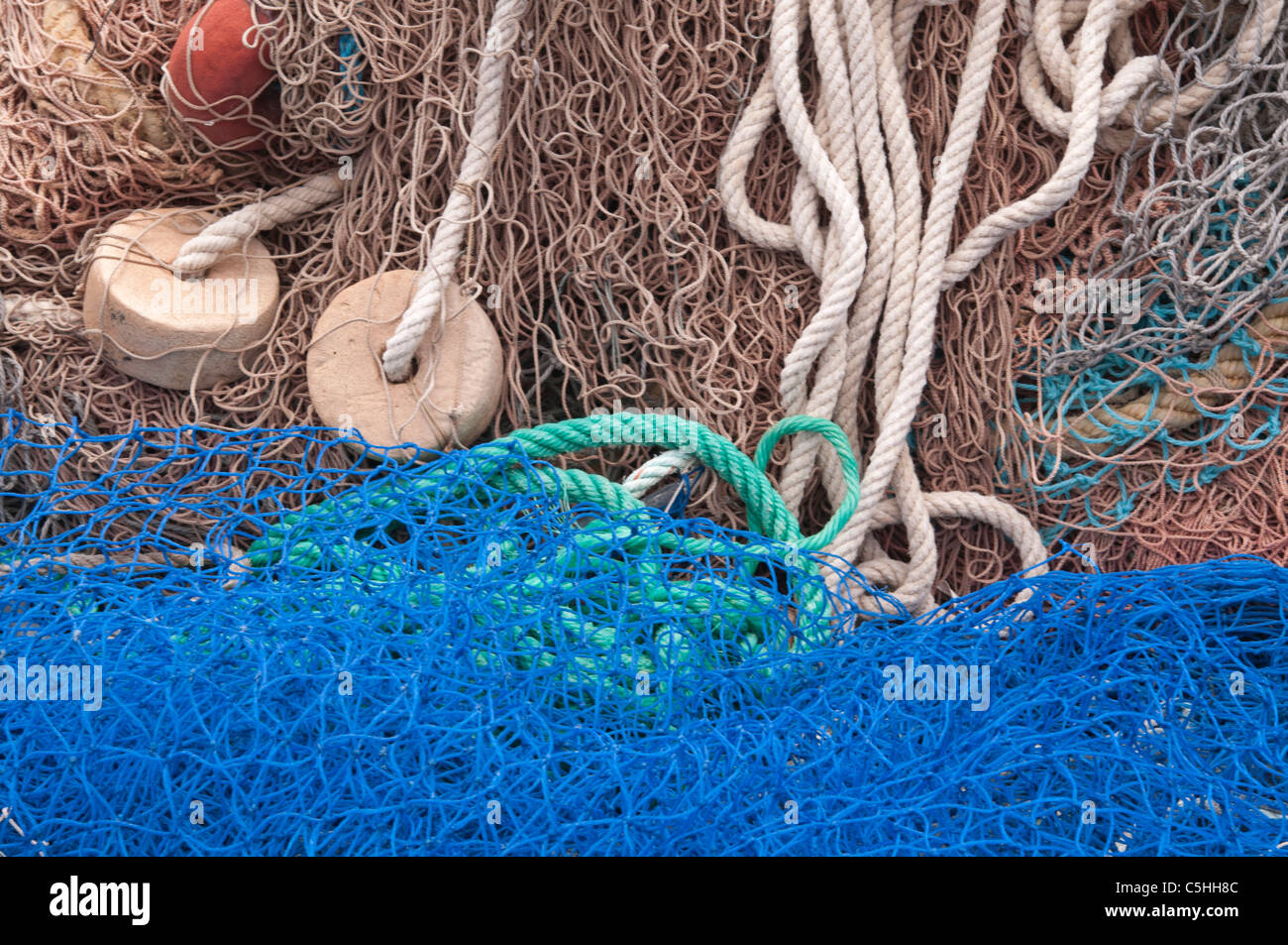 Colourful fishing nets hi-res stock photography and images - Page 2 - Alamy