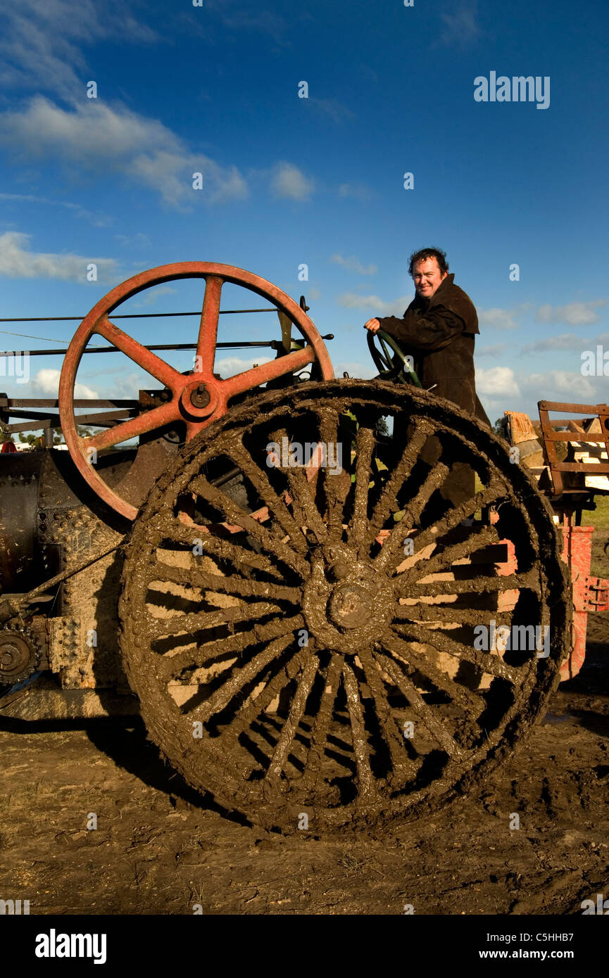 Old steam powered road hi res stock photography and images Alamy