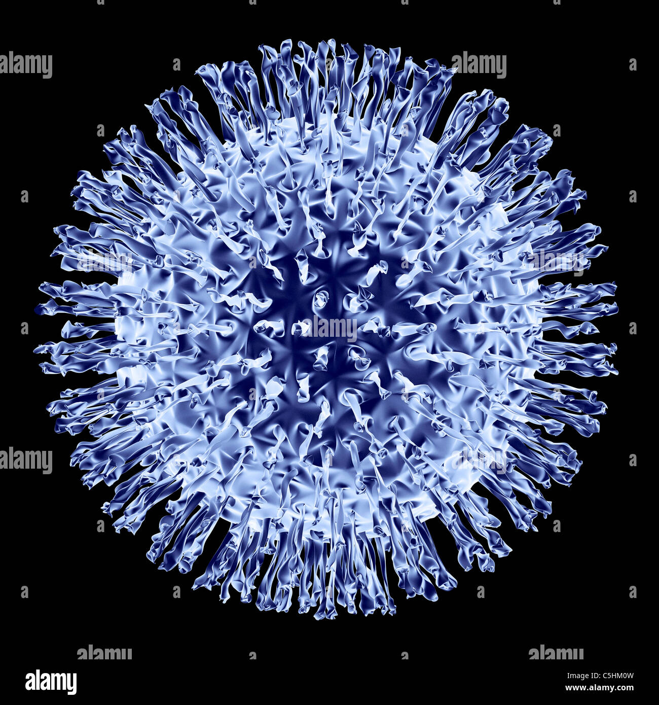 Virus, artwork Stock Photo