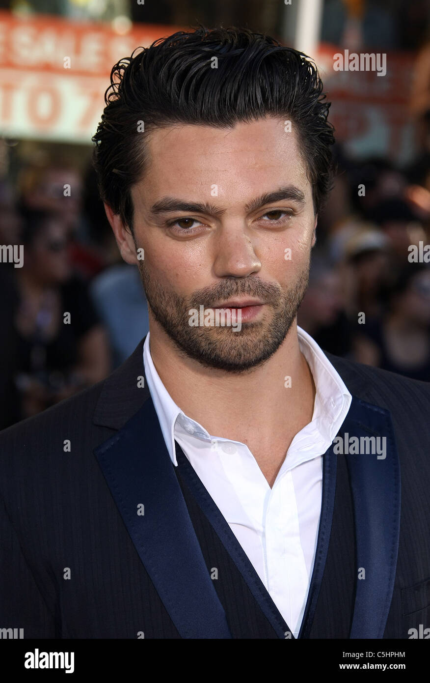 DOMINIC COOPER CAPTAIN AMERICA: THE FIRST AVENGER. PREMIERE HOLLYWOOD LOS ANGELES CALIFORNIA USA 19 July 2011 Stock Photo