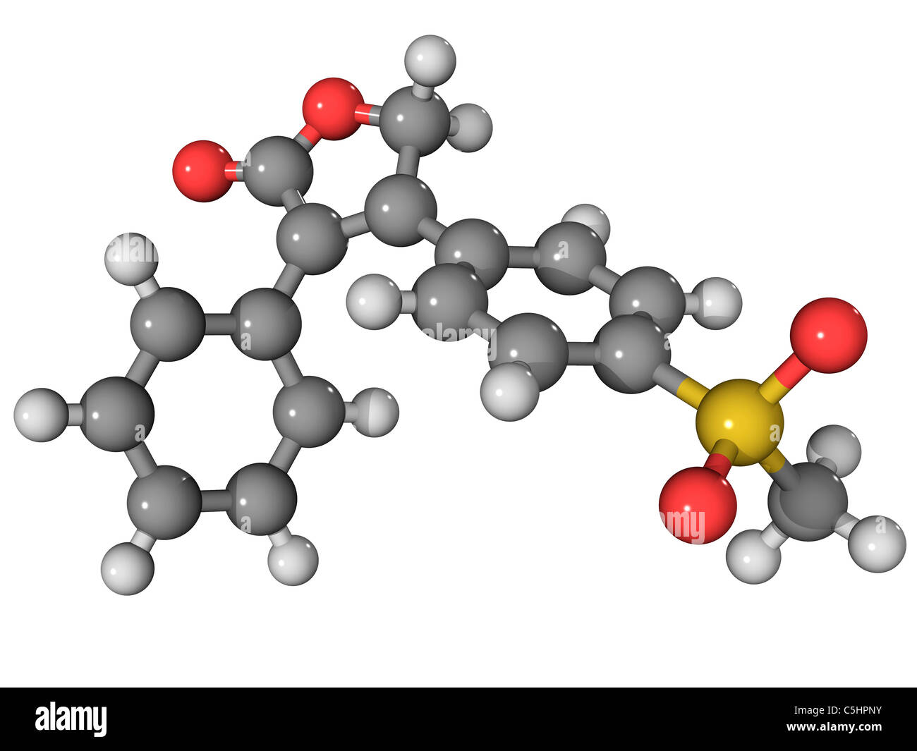 Vioxx drug molecule Stock Photo Alamy