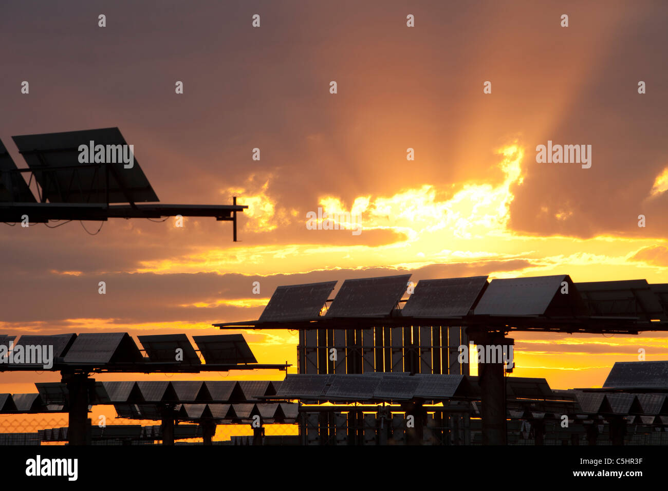 Solar voltaic power plant hi-res stock photography and images - Alamy