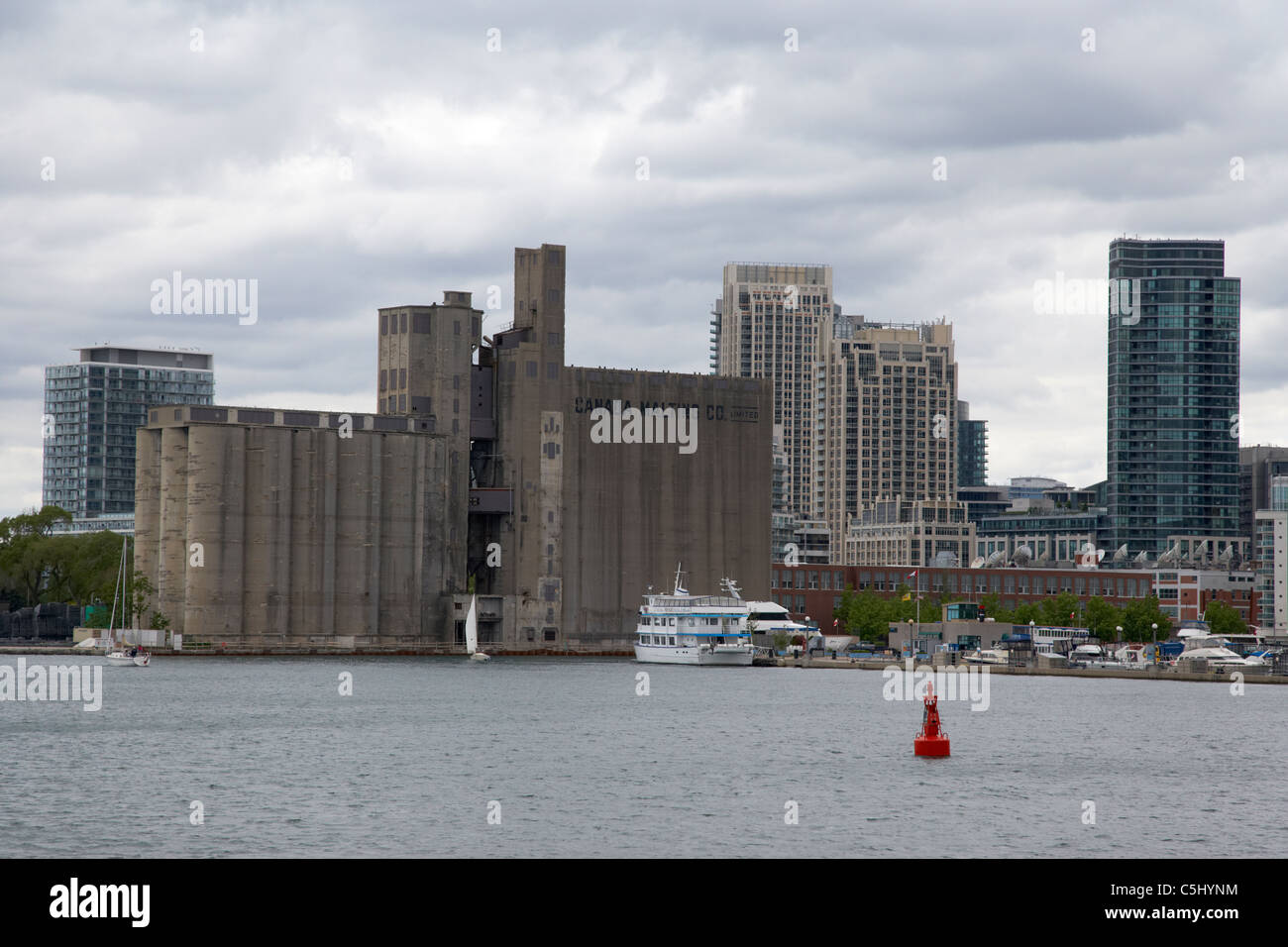 canada malting co ltd warehouse building harbourfront toronto ontario canada Stock Photo