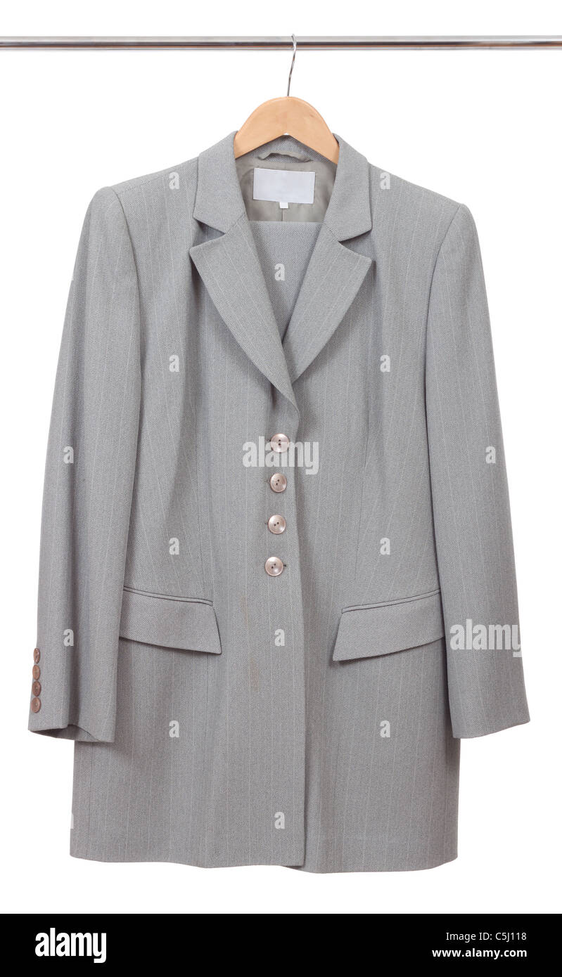 Women's business suit rack hi-res stock photography and images - Alamy