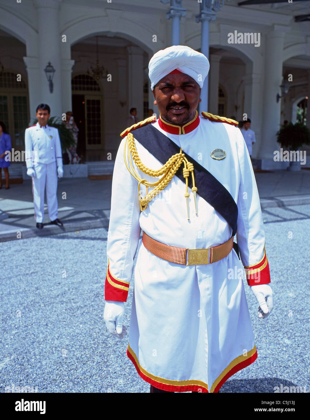 Raffle S Doorman Raffles Hotel Beach Road Singapore Island