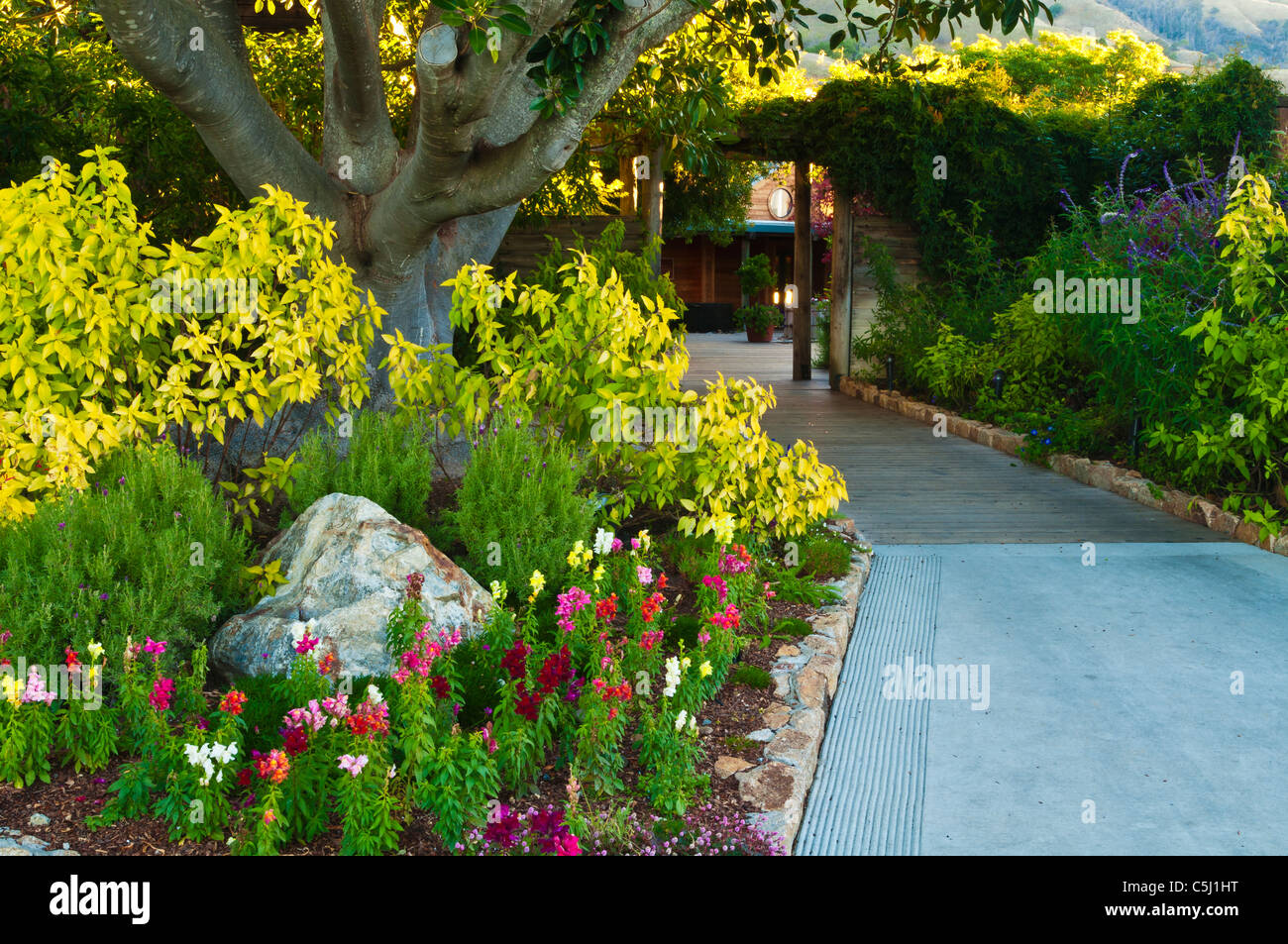 The Ventana Inn, Big Sur, California Stock Photo Alamy