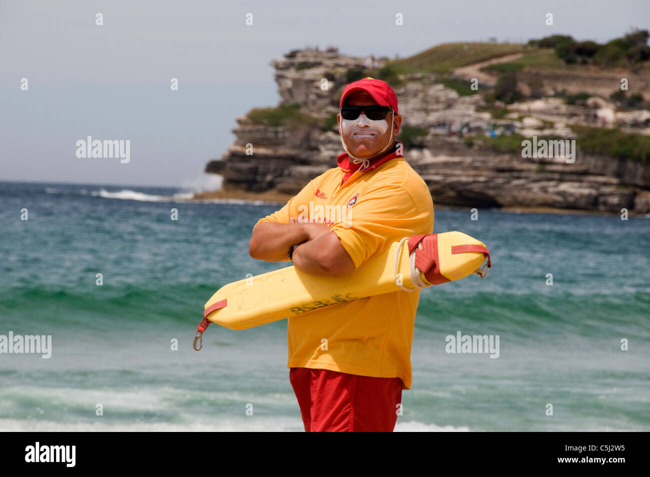 Surf Lifeguards Bondi Beach Australia Stock Photo Alamy