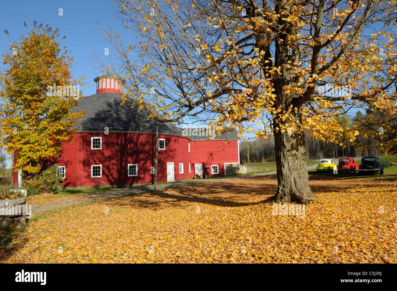 Welch Farm Round Barn, built in 1916, renovated by the Welch family