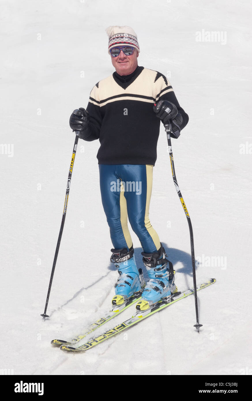 old ski fashion on mountain Stock Photo: 37891830 - Alamy