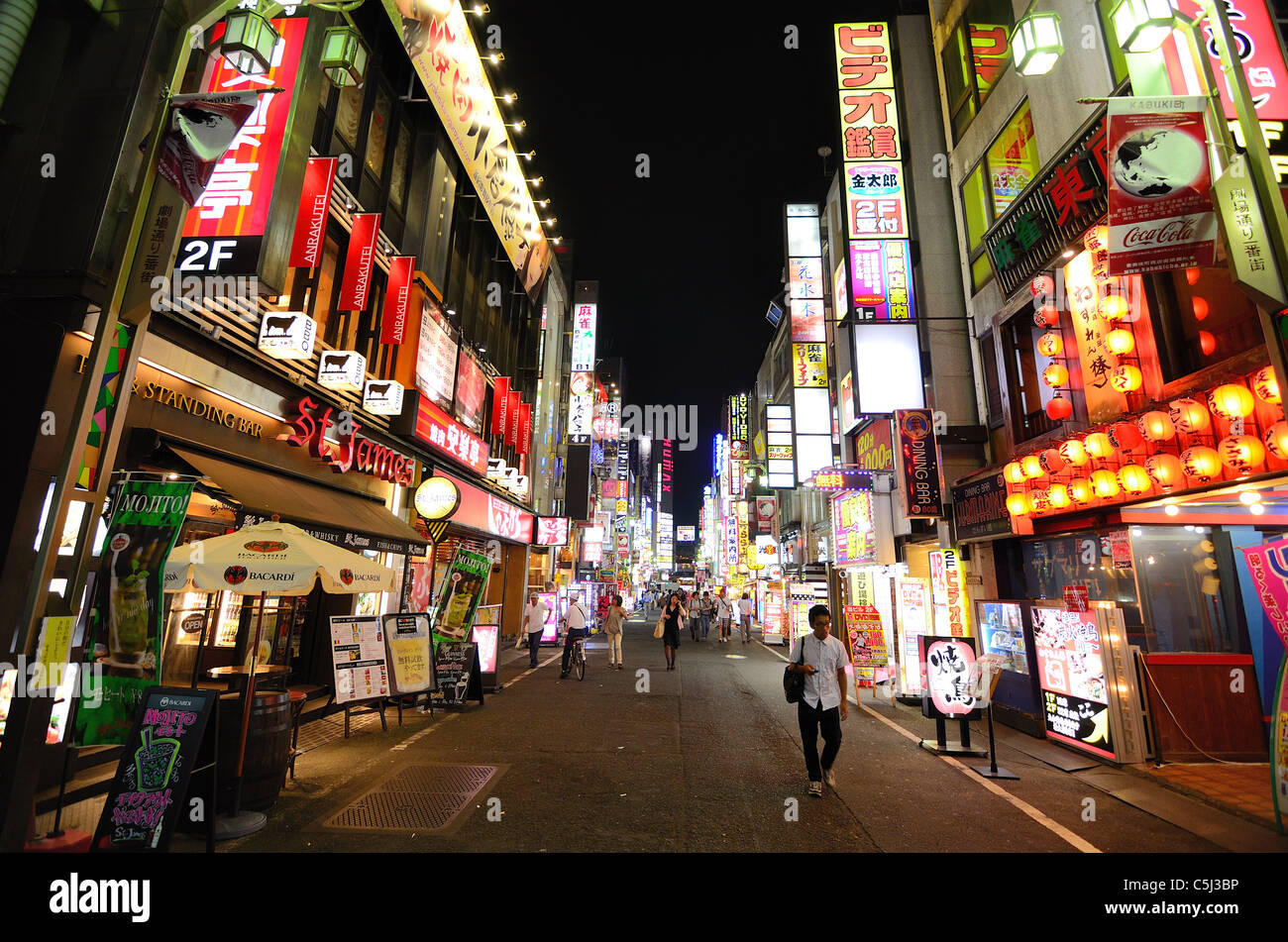 Kabuki-cho, Tokyo, Japan Stock Photo